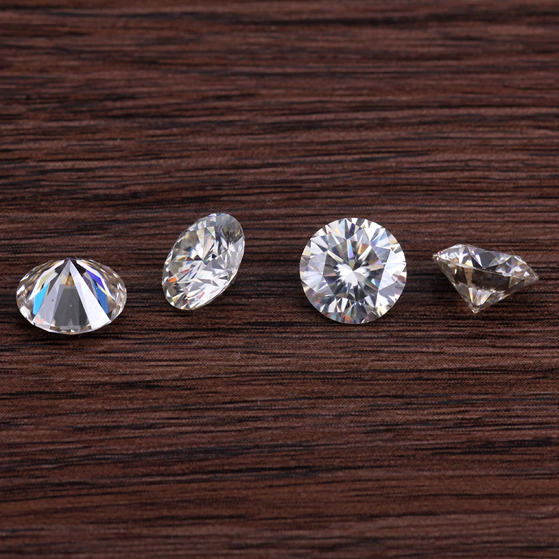 10 шт. E/F 3 мм белый EF moissanite свободные камни для ювелирных изделий Лучшая цена готов