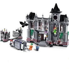 1685 unids сериалы про супергероев Бэтмен asilos Compatible ECE ninos educativos bloques de concleccion ladrillos совместимый 10937