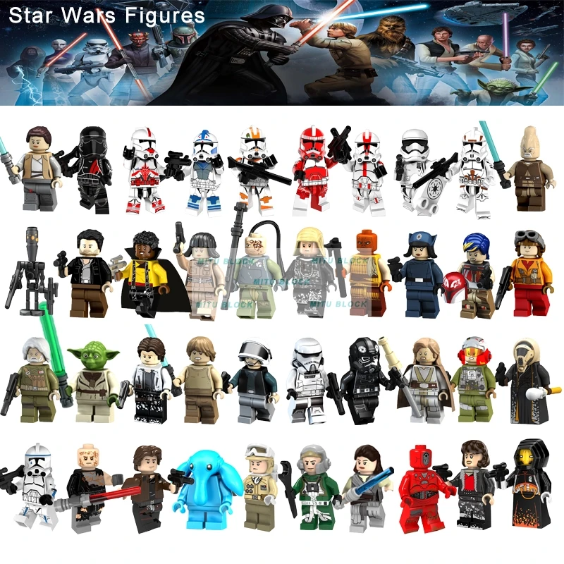 

Single Sale Rebel Pilot Tie Pilot Star Wars A-Wing Pilot Rose Tico Figures Building Blocks Compatible With Legoingly Starwars