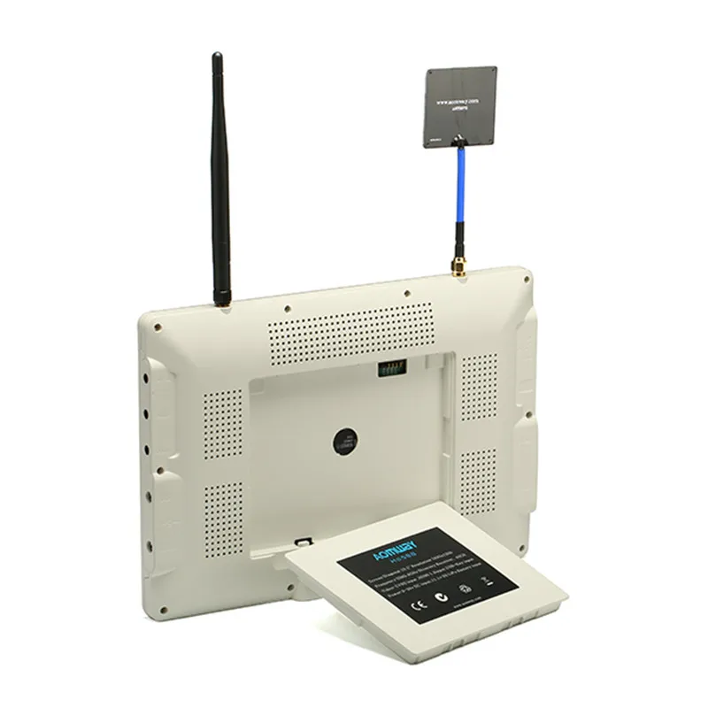 Aomway HD588 10 дюймов 5,8 Г 40CH разнообразие FPV HD монитор 1920x1200 p с DVR со встроенными батарейками для FPV части для вертолета