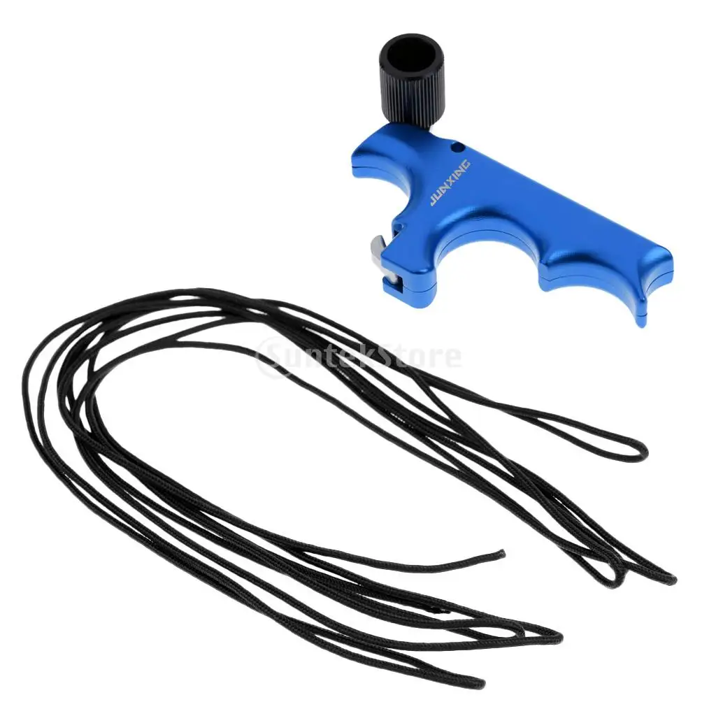 

Archery Release Aid Compound Bow + Bow String D Loop Rope Material 10m