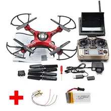 Free Shipping! JJRC H8D Real-time FPV RC Quadcopter Drone W/HD Camera + 2 Battery + 2 Motors