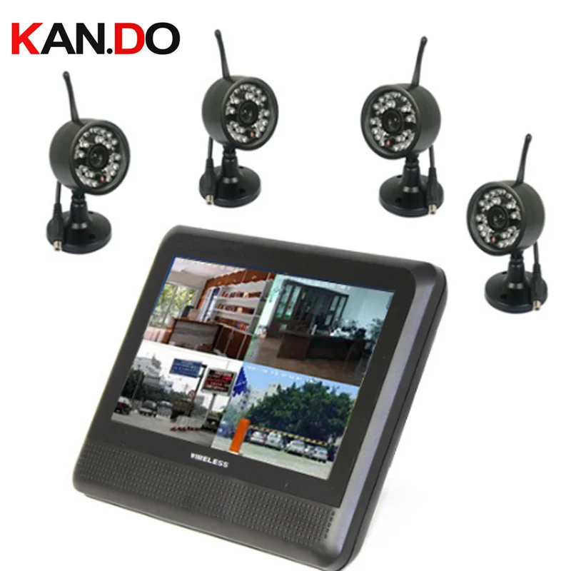 

1-4 Camera option 7.0" Wireless Video Baby Monitor 2.4G Nightvison Baby monitor Camera Babysitter wireless cctv camera monitor