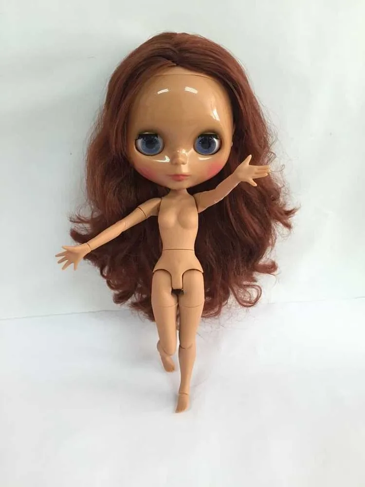 

Free shipping cost Nude blyth doll ,Factory doll ,Fashion doll Suitable For DIY Change BJD Toy For Girls 16112417