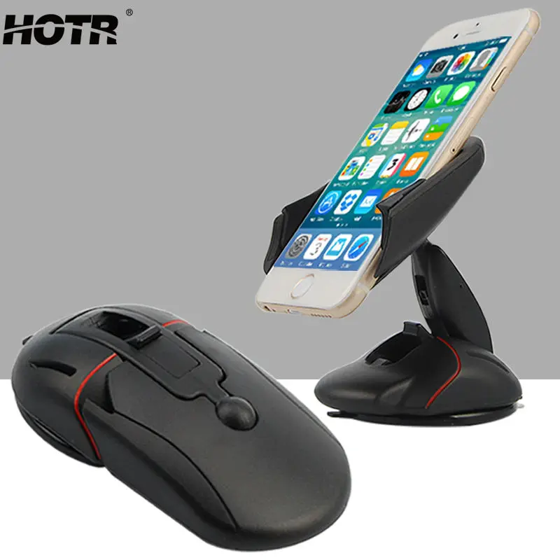 HOTR Car Phone Holder Mouse Dashboard Stand Mount Display GPS Cell ...