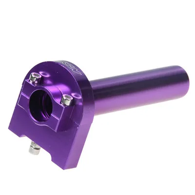 Аксессуары для мотоциклов Мотоцикл Скутер модифицированные универсальные алюминиевые ручки 7/" дроссельная ручка руль для мотоциклов - Цвет: Фиолетовый