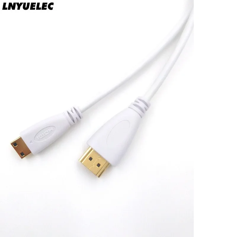 1 фут 0 3 м 5 2 4 В/2 в высококачественный кабель MINI HDMI с позолоченным 3D HDTV|mini hdmi to hdmi|mini