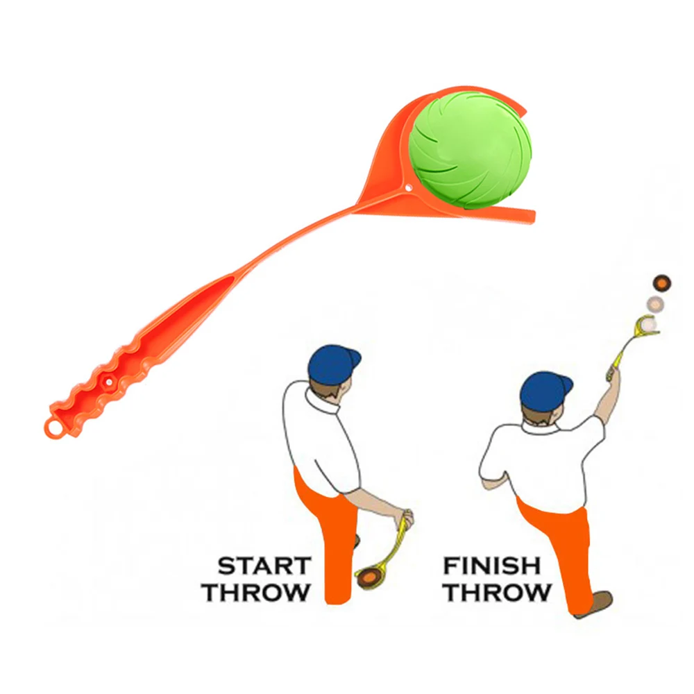 Outdoor Sports Hand Held Clay Target Thrower With Arm Hunting Shooting