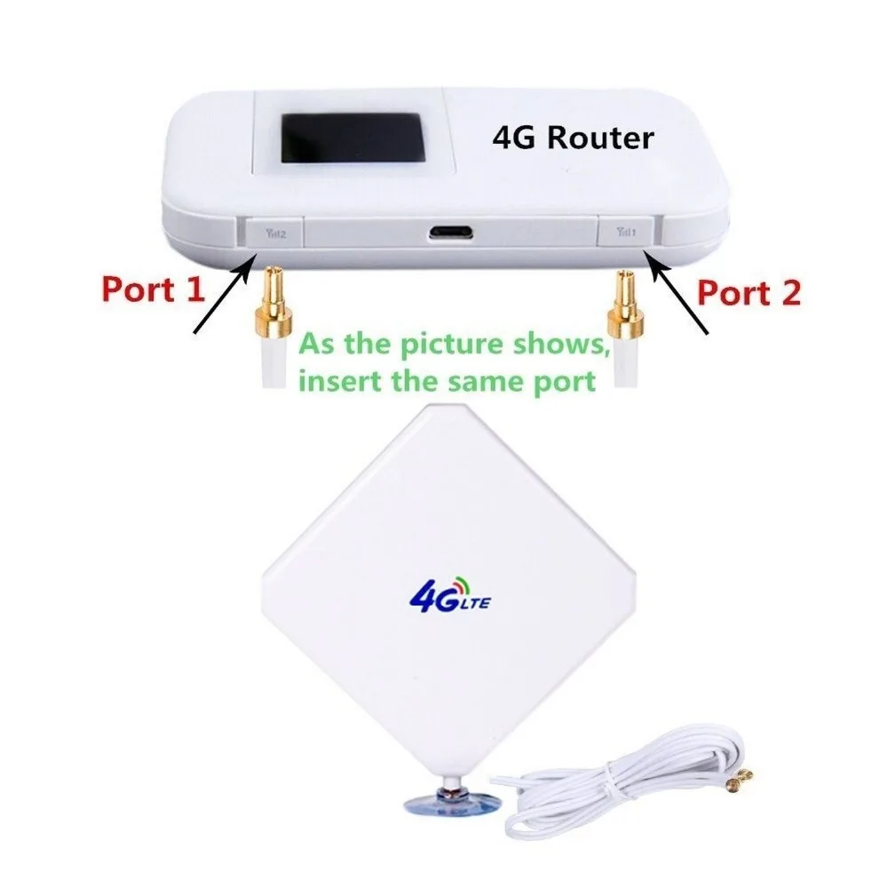 Комплект из 5 комнатных 4G 35DBI 2 * TS9 Mimo антенны для Huawei Modems E5776 E859 E5375 E3276 E392 E5571 E8278|lot|lot