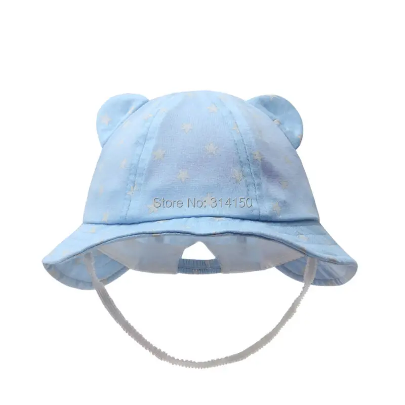 TOU Baby Sunhat модная летняя шапка из чистого хлопка для новорожденных шапки с цветами