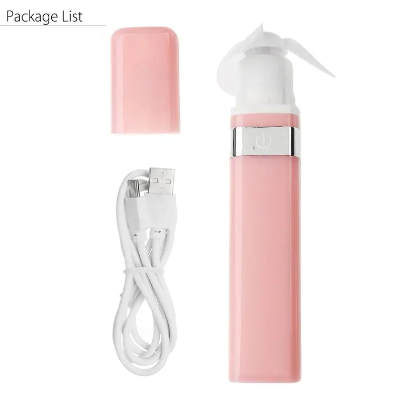 

Mini Rechargeable Fan USB Electric Handheld Pocket Lipstick Fan Cooler Power Bank For Travel Home Office Fans
