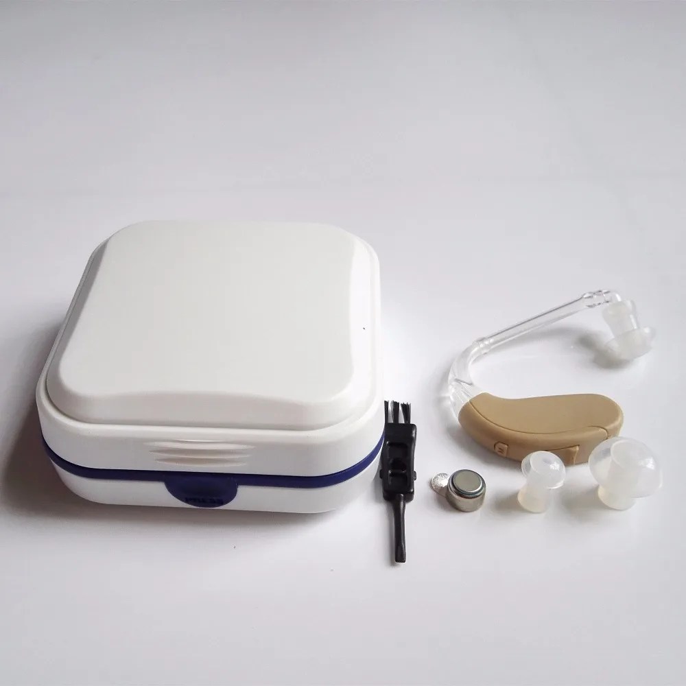 Горячая Распродажа Мини цифровой слуховой аппарат Регулируемый для усиления