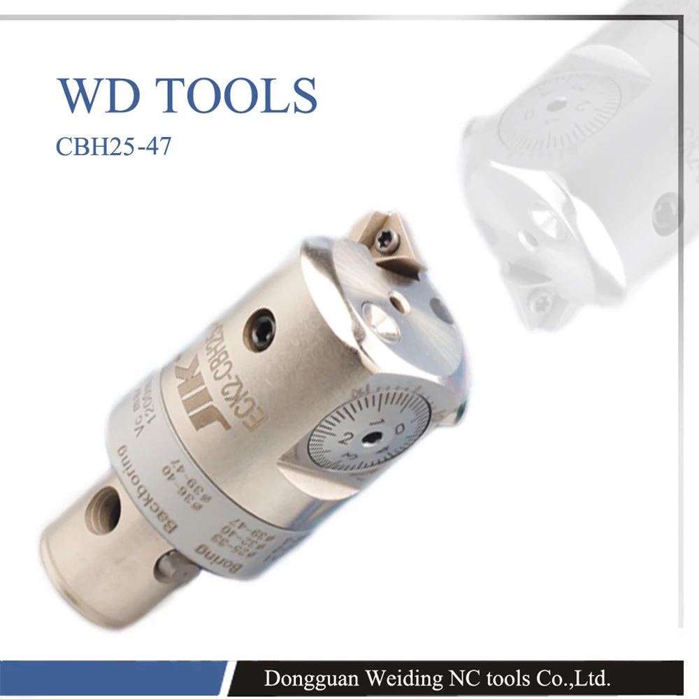 Высокая точность CBH25-47 ЧПУ Расточная головка 0,01 мм Ранг увеличение CNC мельница токарный станок инструмент