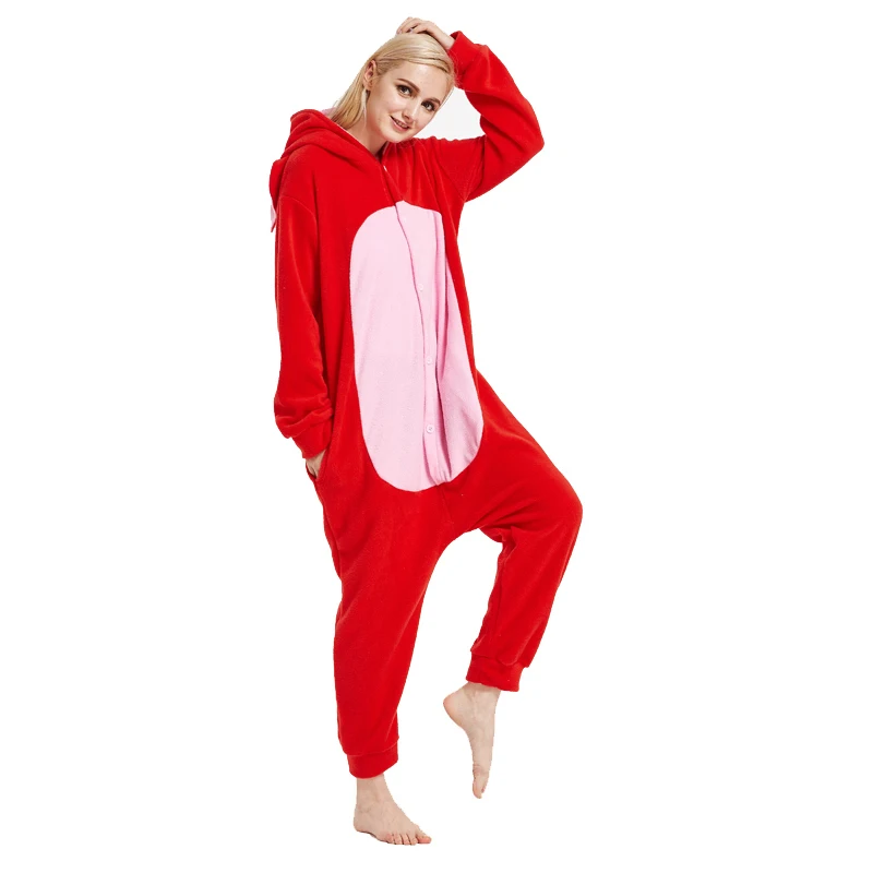 Kigurumi пижамы для взрослых Косплей Тигр собака слон Единорог Синяя Акула Onesie Lemur пижамы Домашняя одежда для вечеринок для женщин и мужчин