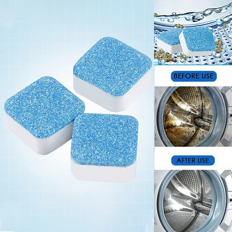 

10PCS Washing Machine Oxygen Cleaner Decontamination Effervescent Tablets High-performance Cleaning Household Cleaner