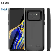 Leioua Rondaful Battery Case For Samsung Galaxy Note 9 Mobile Case Back External Power Bank Rechargeable For Samsung Galaxy S8