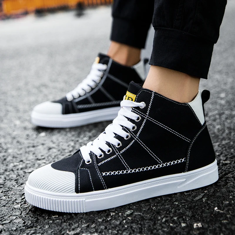 عالية أعلى رجل حذاء قماش الربيع الخريف رجل تزلج أحذية رمادي ضوء الأخضر عارضة الأحذية المطاط أسفل أحذية مشي الرجال عالية أعلى رجل حذاء قماش الربيع الخريف رجل تزلج أحذية رمادي ضوء الأخضر عارضة الأحذية المطاط أسفل أحذية مشي الرجال