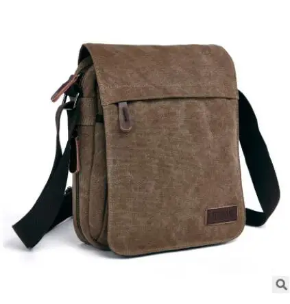 Men Canvas Messenger Bag Vintage Man Shoulder Bag Men's Cross body waterproof multifunction men handbag canvas