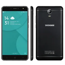 Новый оригинальный 6 “Doogee X7 Pro Смартфон Android 6.0 pobile телефон MT6737 4 ядра 2 ГБ Оперативная память 16 ГБ 13MP OTG 4 г Touch ID телефона