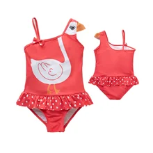 Летний купальник с милым рисунком для девочек, цельный купальный костюм, детская пляжная одежда для девочек в стиле пэчворк, купальник, 12 мес.-8 лет, шапочка для купания