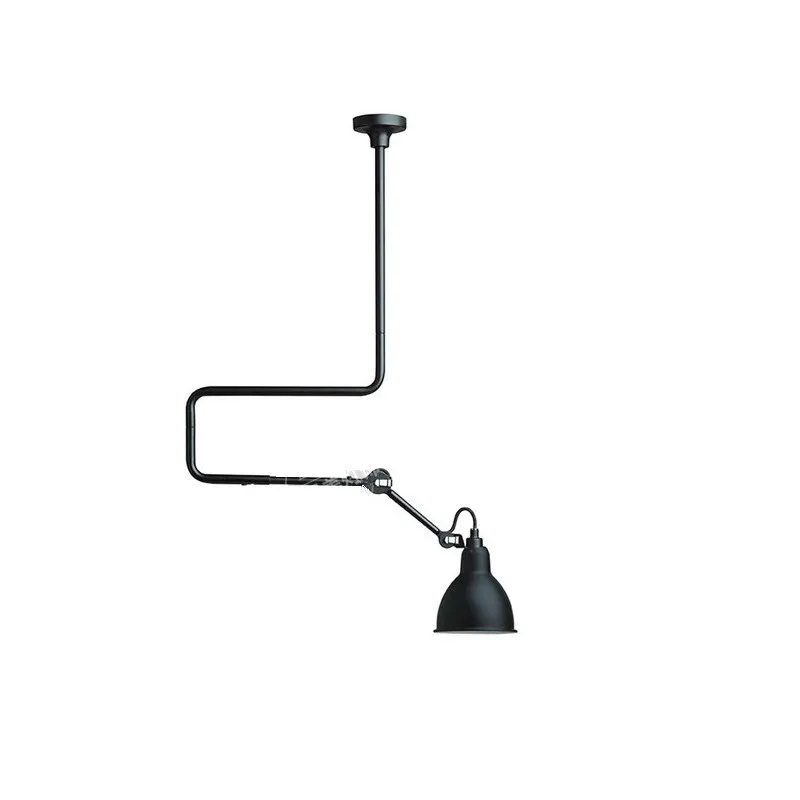 

Vintage Pendant Lights Black Metal DIY Adjustable Iron Suspension Lamp Nordic Restaurant Bar Cafe Store Pendant Lighting CA009