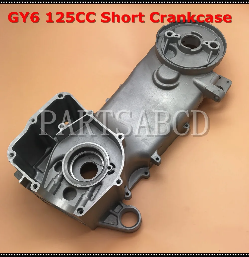 Короткий чехол 152QMI 157QMJ GY6 125 куб. См кривошипный боковая крышка двигателя для 150