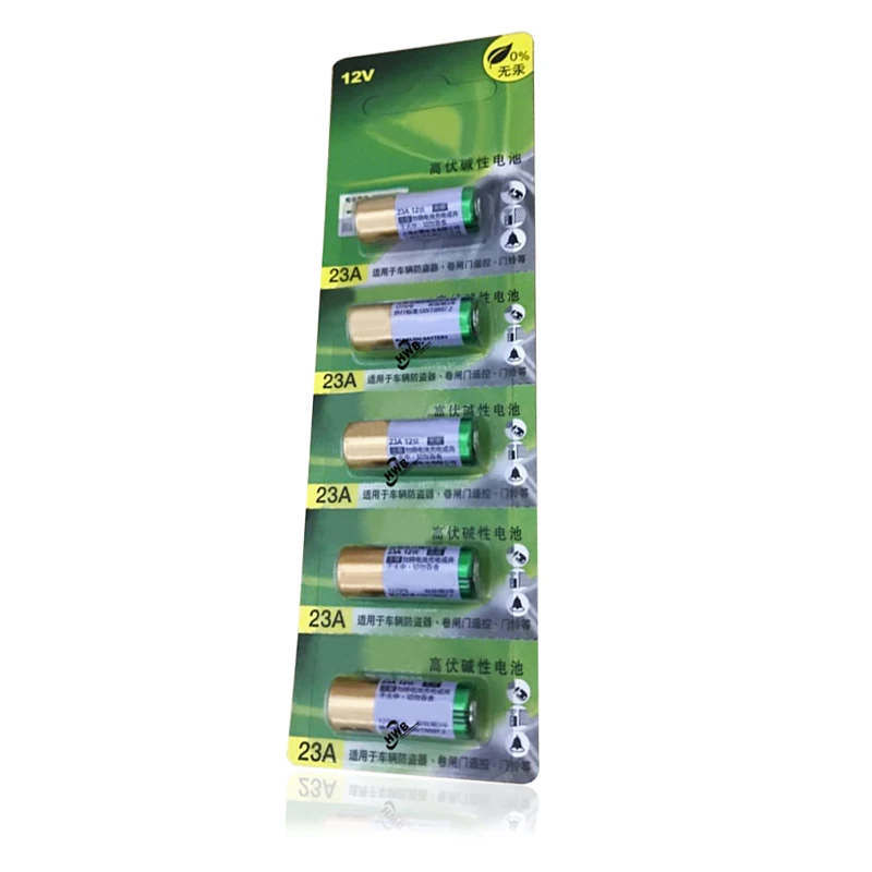 Wholesale 5pcs/lot New 12V A23 23A Ultra Alkaline battery/alarm ...