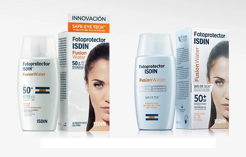 Isdin Fusion солнцезащитный крем для воды SPF 50+ без масла из Испании(50 мл