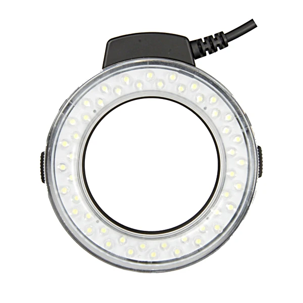 Eachshot 48 шт. макро светодиодный кольцевой фонарик с 8 переходными кольцами для Canon Nikon Pentax DSLR камеры RF-550D Speedlight