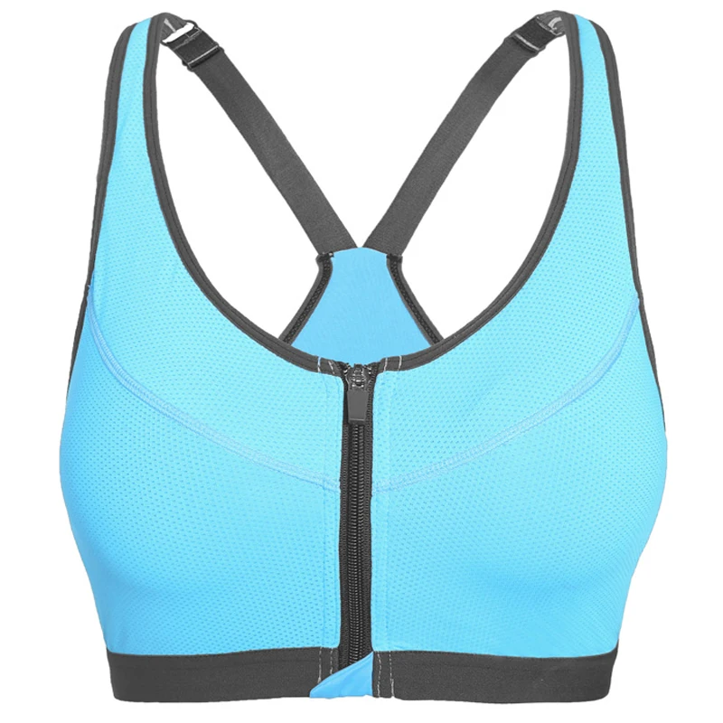 Удобный спортивный бюстгальтер на молнии для женщин|sport bra size|bra 40dsport |