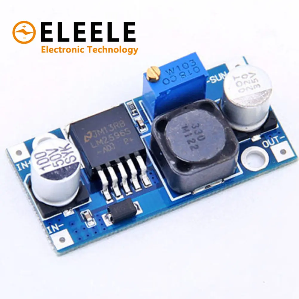 LM2596 Шаг вниз Питание модуль DC 7 V 35 до 1 25 30 3A Регулируемый Напряжение регулятор