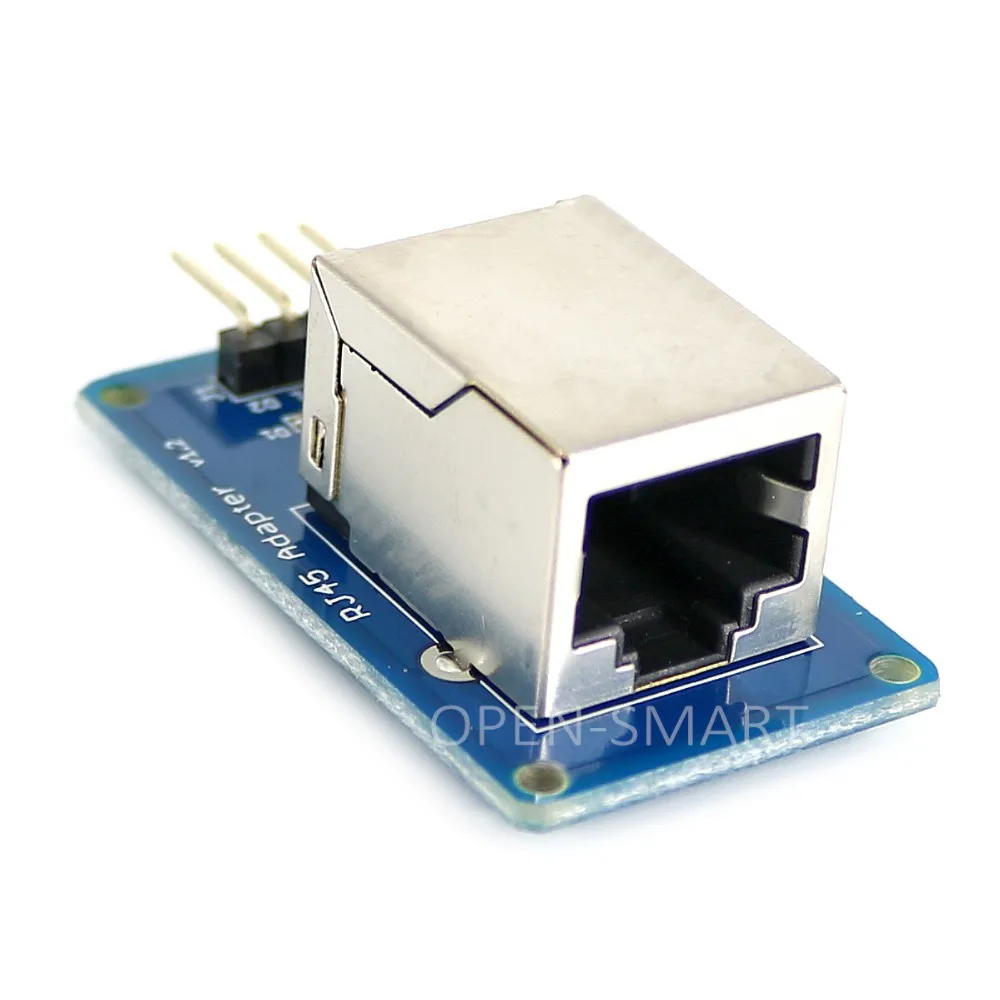 2 шт. порт Ethernet окунуть RJ45 разъем адаптера модуль для Arduino междугородной Связь