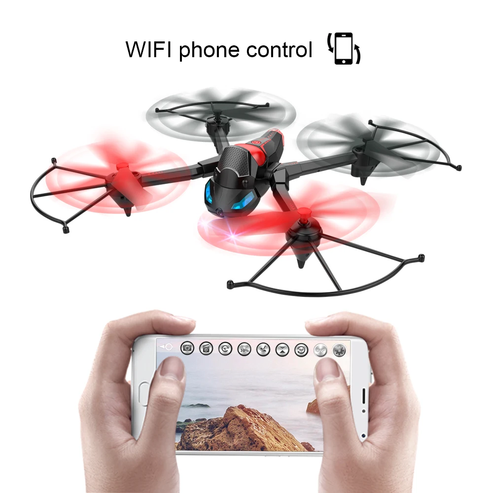 Tanque de Salto 6-axis com Wifi Eboyu Faça Você Mesmo rc Drone 2.4g Fpv 0.3mp Câmera Transformador Quadcopter Stunter h3 19 com wifi fpv 0.3mp câmera transformador rc