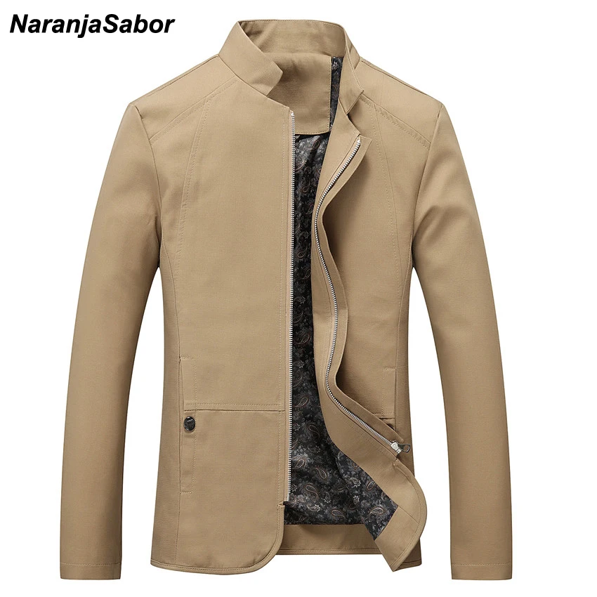 NaranjaSabor رجل العلامة التجارية الملابس 2019 الربيع الخريف الرجال سترات رجالي القطن قميص رجالي معاطف خندق الذكور سترة واقية 5XL NaranjaSabor رجل العلامة التجارية الملابس 2019 الربيع الخريف الرجال سترات رجالي القطن قميص رجالي معاطف خندق الذكور سترة واقية 5XL