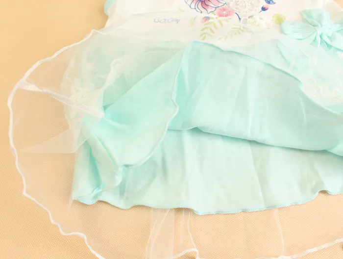 Новое поступление платья без рукавов с цветочным рисунком для маленьких девочек