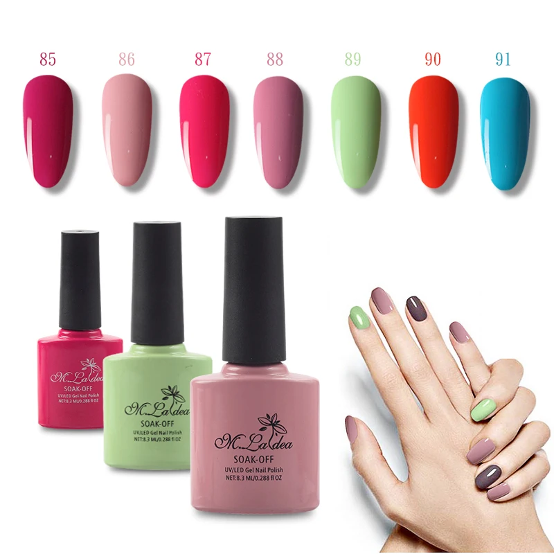 Skup 140112 m. ladea 8.3ML kolorowa butelka 140 kolorowy żel do paznokci polski żel do paznokci uv led polski DIY Nail Art