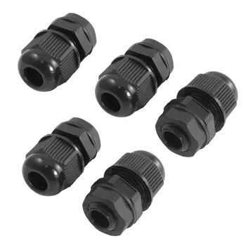 

5X5 pcs Black Plastic Waterproof Cable