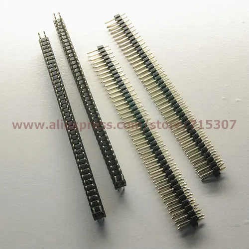 PHISCALE 20 шт. двухрядный штыревой разъем 2x40 pin 2 54 мм плата к разъемам|board connector|board to board