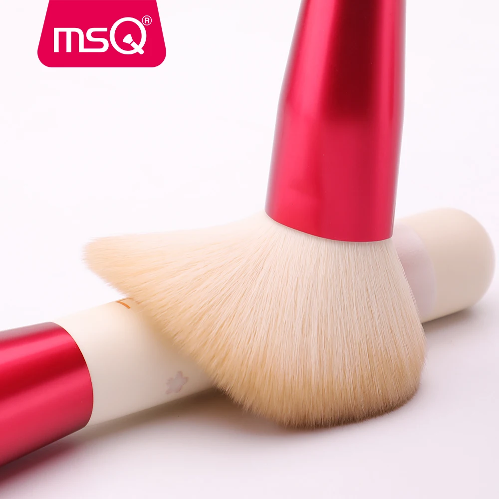 MSQ Профессиональный набор кистей для макияжа, 12 шт., пудра, основа для макияжа, наборы кистей для макияжа, тени для век, губ, румяна, инструменты для макияжа лица