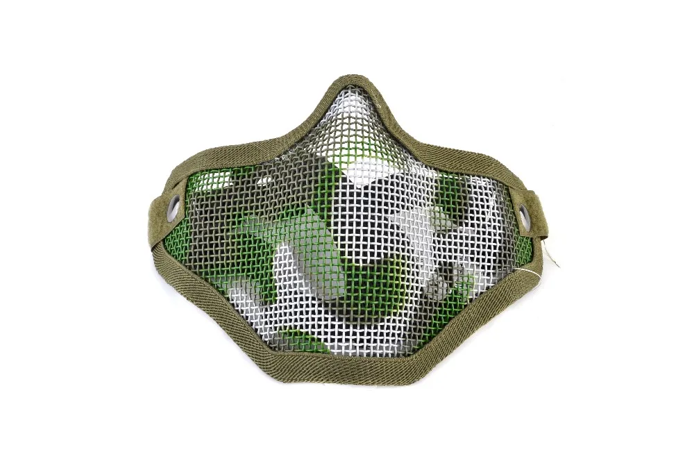 

Mesh Mask(One strap) Half Face Airsoft V1 Strike Steel Drop Shipping