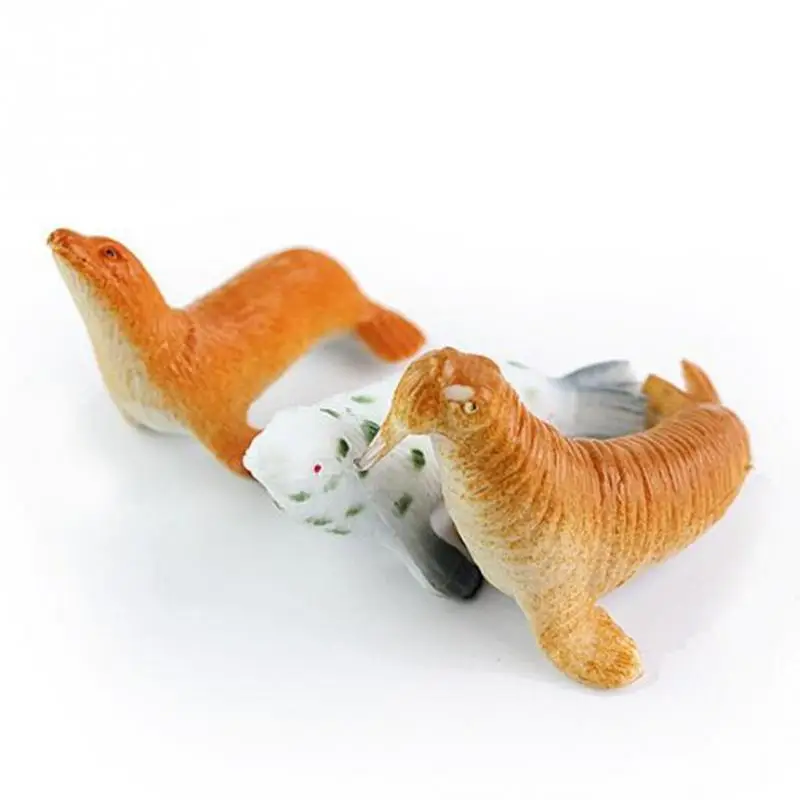 Океан Животные модели Фигурки фигурки Набор игрушки 24 шт. небольшие пластиковые