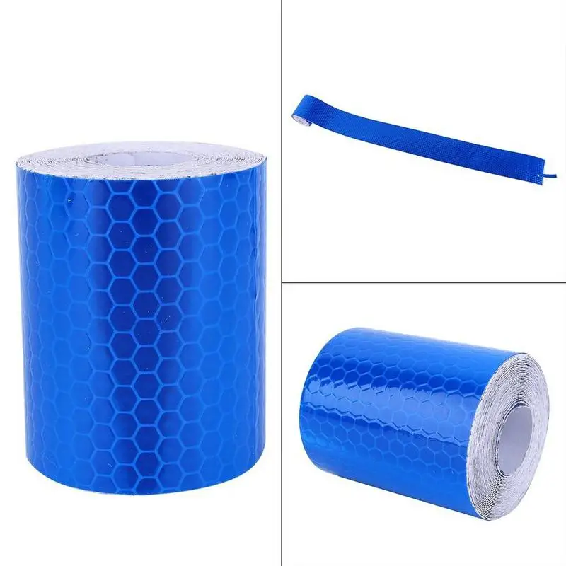 5cm X 3m Safety Mark Reflective Tape Crystal Color Lattice Reflective Film 6 Colors Car Styling Self Adhesive Warning Tape 5cm X 3m Safety Mark Reflective Tape Crystal Color Lattice Reflective Film 6 Colors Car Styling Self Adhesive Warning Tape