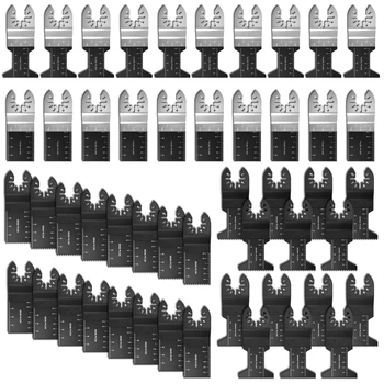 

50pcs Oscillating Multi Tool Saw Blade for Dremel Accessories for Fein Multimaster Renovator High Carbon Steel Mixed Shock