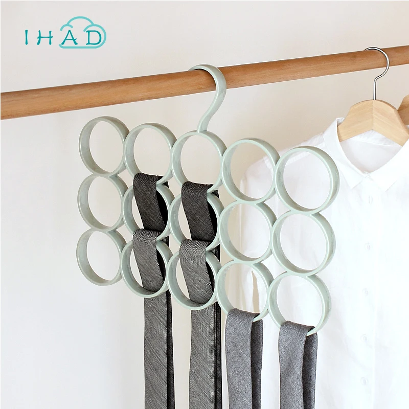 Buy Circle Scarf wall storage rack hanging on the wall