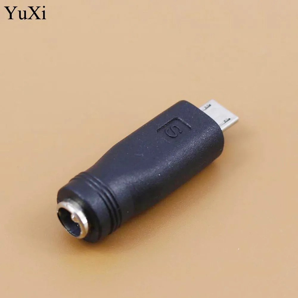 YuXi 5 5*2 1 к Micro USB Jack конвертер 5Pin DC зарядное устройство адаптер разъем для