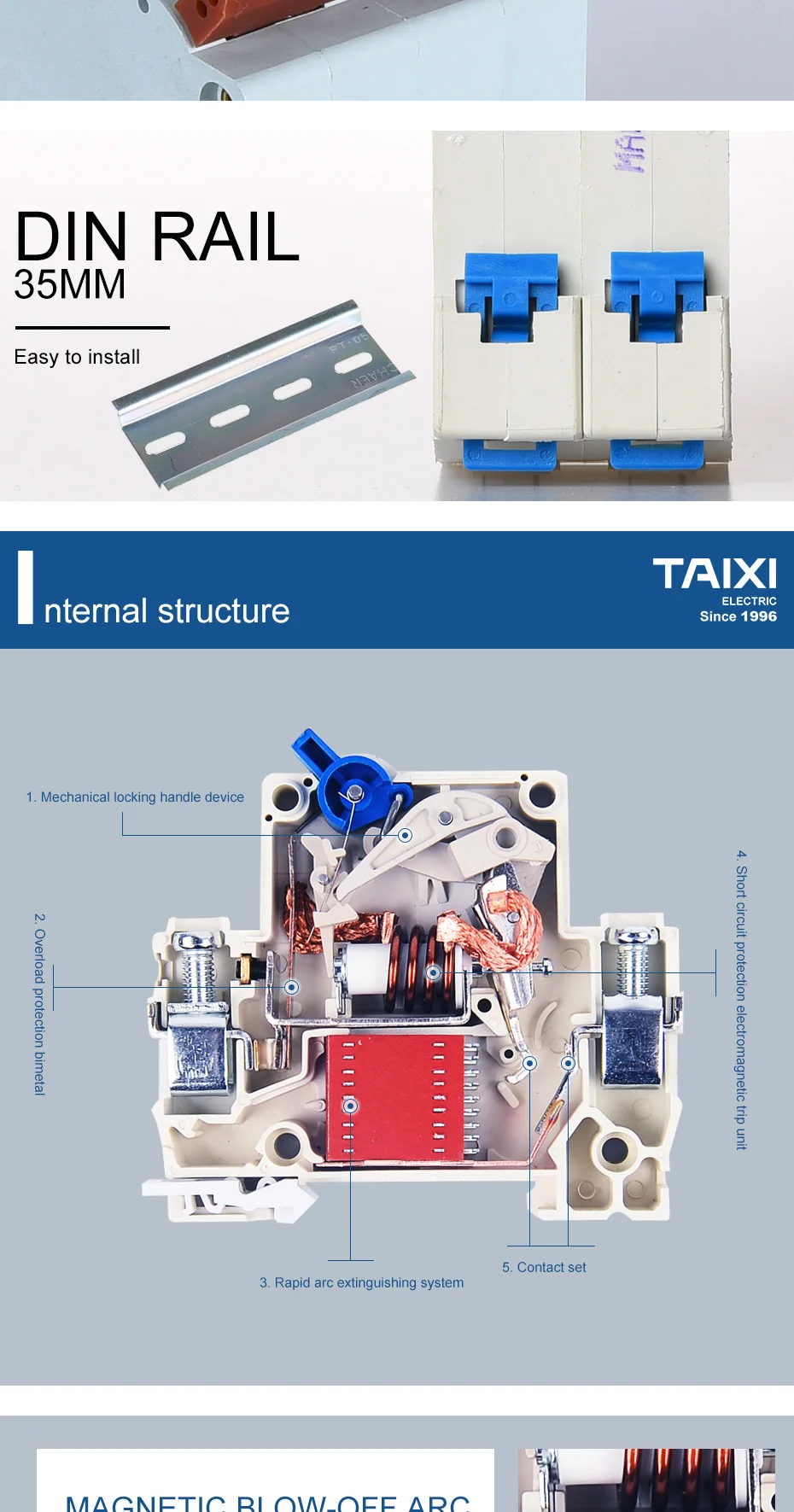 TXB7N-63 MCB 4KA мини-выключатель 4.5KA 3KA 2.5KA Бытовая защита воздушный выключатель небольшой низкий прерыватель электропитания