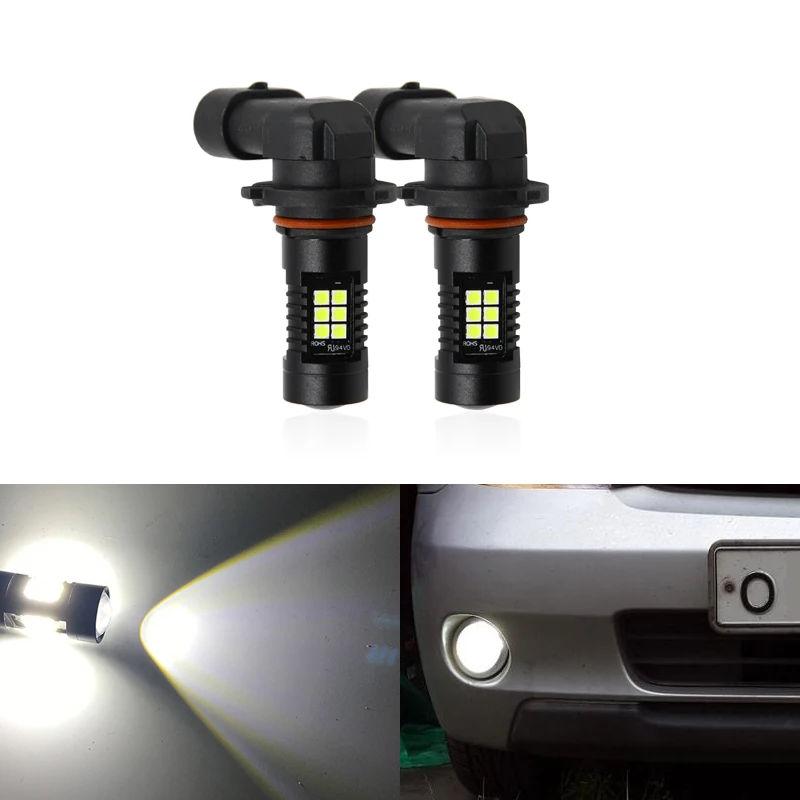 

2PCs CANbus Led 9006 HB4 Fog Light Bulb 3030SMD 1200Lm 6000K White Car Auto Driving Running Lamps 12V 24V Auto Bulb