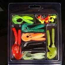 25 шт Мягкая приманка в виде червей приманка набор ведущий крючок рыболовная приманка с крючками набор снастей безопасность и выживания дропшиппинг Z818