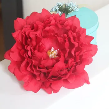 

Artificial flower bud flower peony flower head wedding flower arranging flower arch flower wall props full open peony DIY30pcs