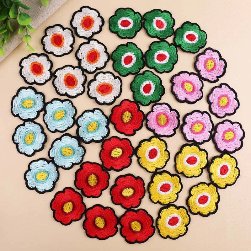Cloth stickers computer chapter boutique DIY flowers and flowers children's clothing special clothes decoration patch stickers